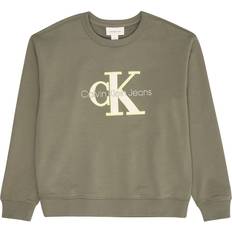 Calvin Klein Girls Sweatshirts Calvin Klein Sweatshirt - Dusty Oliv