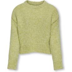 Pulls en Tricot Only Kogmarie Pullover - Celery Green