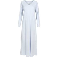 Nightgowns Hanro Pure Essence Nachthemd Langarm - Blau