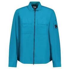Taylon L' Chrome Lens Overshirt Jacket - Teal