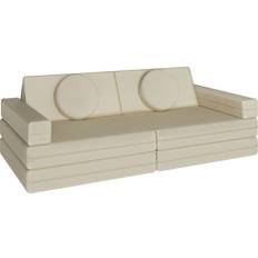Tectake Sofas tectake Kids Play Lilly 8-Piece Sofa