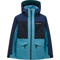 Peak Performance Vinterjackor Barnkläder Peak Performance Gravity Insulated 2L Jacket - Blue Shadow/Black/Hydro Fresh