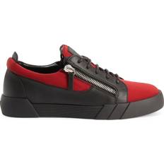 Giuseppe Zanotti Panelled Leather Sneakers - Red