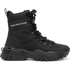 Versace Jeans Couture Boots Versace Jeans Couture Trail Trek Chunky Sole Boots - Black