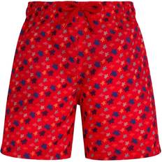 Red Swim Shorts Vilebrequin Ronde Des Tortues Rainbow Swim Shorts - Red