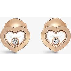 Chopard Happy Diamonds Earrings - Rose Gold