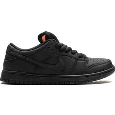 Nike Dunk Low Sneakers - Triple Black/Orange