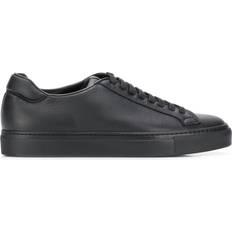 Scarosso Lace-Up Low Top Sneakers - Black