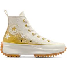 Converse Run Star Hike Platform - Gold/Embroidered Stars Canvas