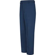 Industrial Work Pants Red Kap Flat Front Work Pants - Navy