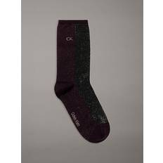 Calvin Klein Beige Socks Calvin Klein Metallic Crew Socks