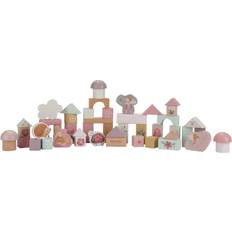 Little Dutch Byggelegetøj Little Dutch Byggeklodser Træ Fairy Friends Pink