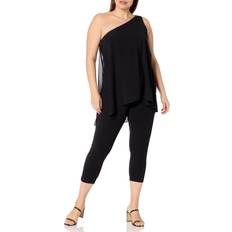 Avenue Jumpsuits & Overalls Avenue Plus Size Jumpsuit Everley - Black