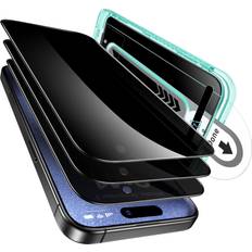 ESR iPhone 15 Pro Privacy Screen Protector 3 Pack