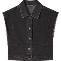 Ragazza Gilet Imbottiti Name It Denim Vest - 140