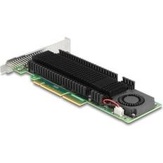 DeLock M.2 NVMe Card RAID 0.1 JBOD PCIe 3.0 x8