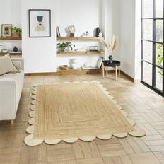 Carpets & Rugs Savannah Jute Scallop Rug 160 x 230 cm