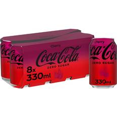 Sugar Free Juice & Fruit Drinks Coca-Cola Zero Sugar Cherry 8