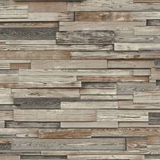 Gray Wallpapers NextWall Reclaimed Wood Plank (NW32601)