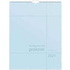 Familjekalender praktisk Burde Family Calendar 2025 Practical