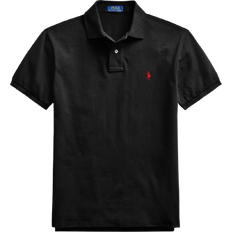 The Iconic Mesh All Fits Polo Shirt - Black/Red