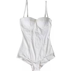 Dolce & Gabbana Bikini Sets Dolce & Gabbana One-Piece Swimsuit White