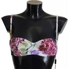 One Size Bikinis Dolce & Gabbana Beachwear Swimwear Bikini Top Multicolor