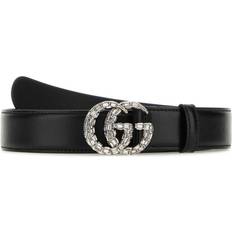Gucci GG Marmont Embellished Leather Belt