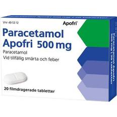 Paracetamol tablett Paracetamol Apofri 500mg 20 st Tablett