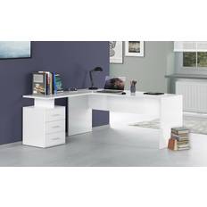 Or Bureaux d'écriture Dmora Corner Desk 160 x 60 x 75 cm Schreibtisch