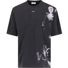 Off-White Man Kleding Off-White Blurred Mary Motif T-shirt -