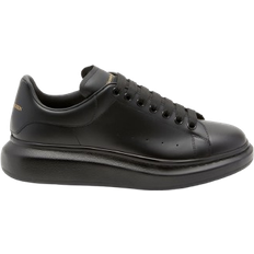 Alexander McQueen Herren Sneakers Alexander McQueen Oversized Leather Sneakers - Schwarz