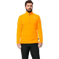 Jack Wolfskin Men Jumpers Jack Wolfskin Taunus Half Zip Pullover - Yellow