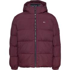 Tommy Jeans Essential Dunjakke - Deep Rouge