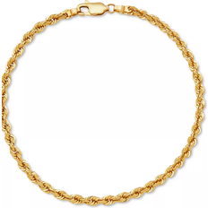 Macy's Men Bracelets Macy's Rope Link Chain Bracelet - Gold