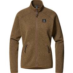 Haglöfs Risberg Jacket Women - Teak Brown Fleece
