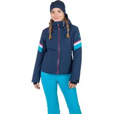 Rossignol Chaquetas Rossignol Strawpile Jacket - Marineblau/Rosa