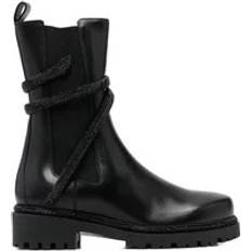Cleo Crystal Bootie - Black