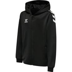 Hummel Rød Hoodies Hummel Alsr Hoodie Med Lynlås Børn - True Red Hvid