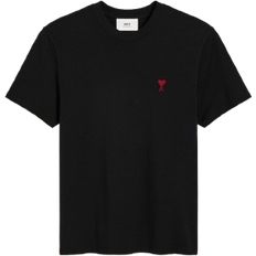 Ami Paris De Coeur T-Shirt - Black/Red