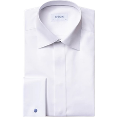 Eton Slim Fit Twill Formal Shirt - White