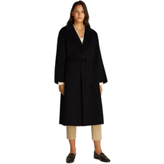 Calvin Klein Women Coats Calvin Klein Long Wool Coat - Black