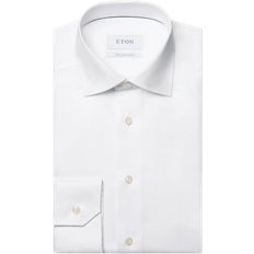 Eton Signature Twill Extra Long Sleeves Shirt - White