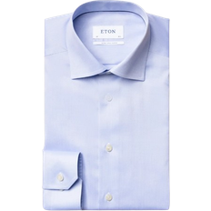 Eton Signature Twill Extra Long Sleeves Shirt - Light Blue