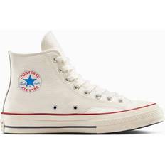 Converse Sneakers vente Converse Chuck 70 Leather - Egret/Natural Ivory/Blue