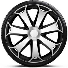 13 Mega Silver Black Navkapsel Svart