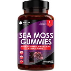 New Leaf Products Sea Moss Gummies 60 Vegan Gummies