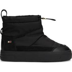 Tommy Hilfiger Stiefel & Boots Tommy Hilfiger Flag Nylon Mini Snowboot - Schwarz