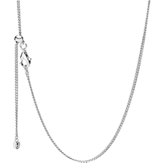 Pandora Curb Chain Necklace - Silver