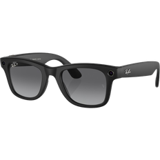 Ray-Ban Meta Wayfarer Polarized RW4006 601ST3 - Black/Grey